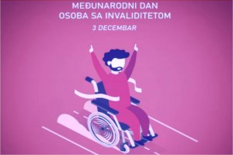 3.DECEMBAR MEĐUNARODNI DAN OSOBA SA INVALIDITETOM